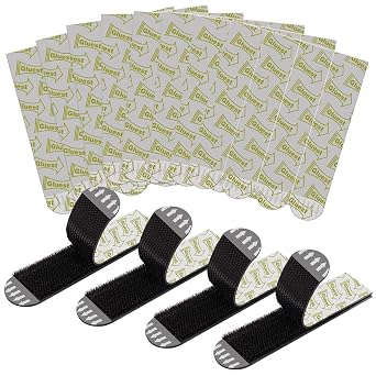 Picture Hanging Strips Heavy Duty 32 Pairs64 Strips, Wall Hanging Strips Hook and Loop Hanging Strips, Damage Free Adhesive Strips for Poster/Picture/Home/Office Decor Wall Safe Tape No Nails