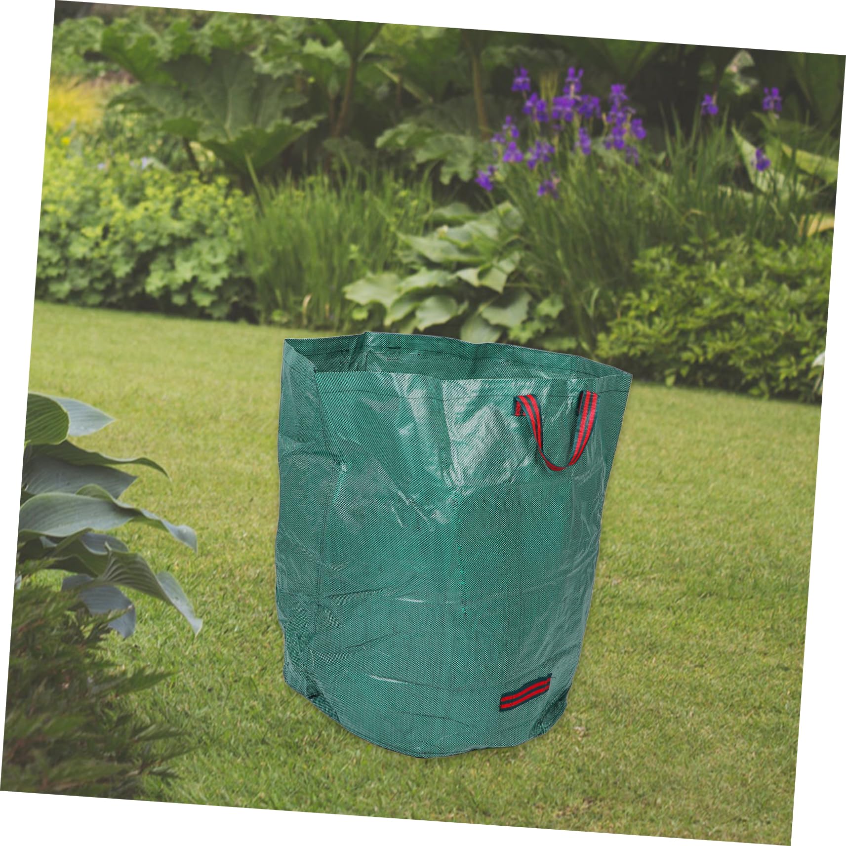 Bolsa para Residuos de Jardinería Reutilizable, Plegable, Verde, Gran