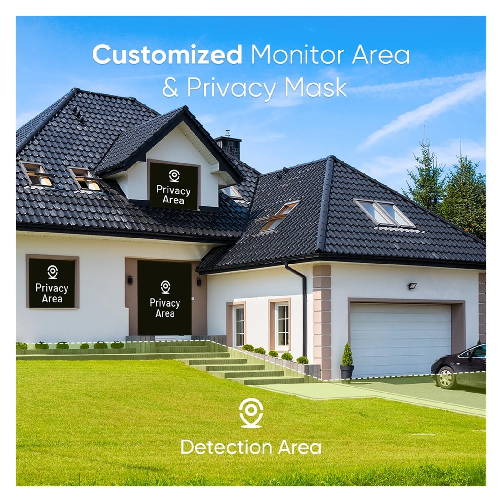 System Kamer Bezpieczeństwa 8CH NVR 3MP, 4 Kamery PoE IP, Nagrywanie 24/7, Dysk Twardy 1/2/4 TB, Inteligentna Detekcja, Rejestrator Wideo H.265(2T)