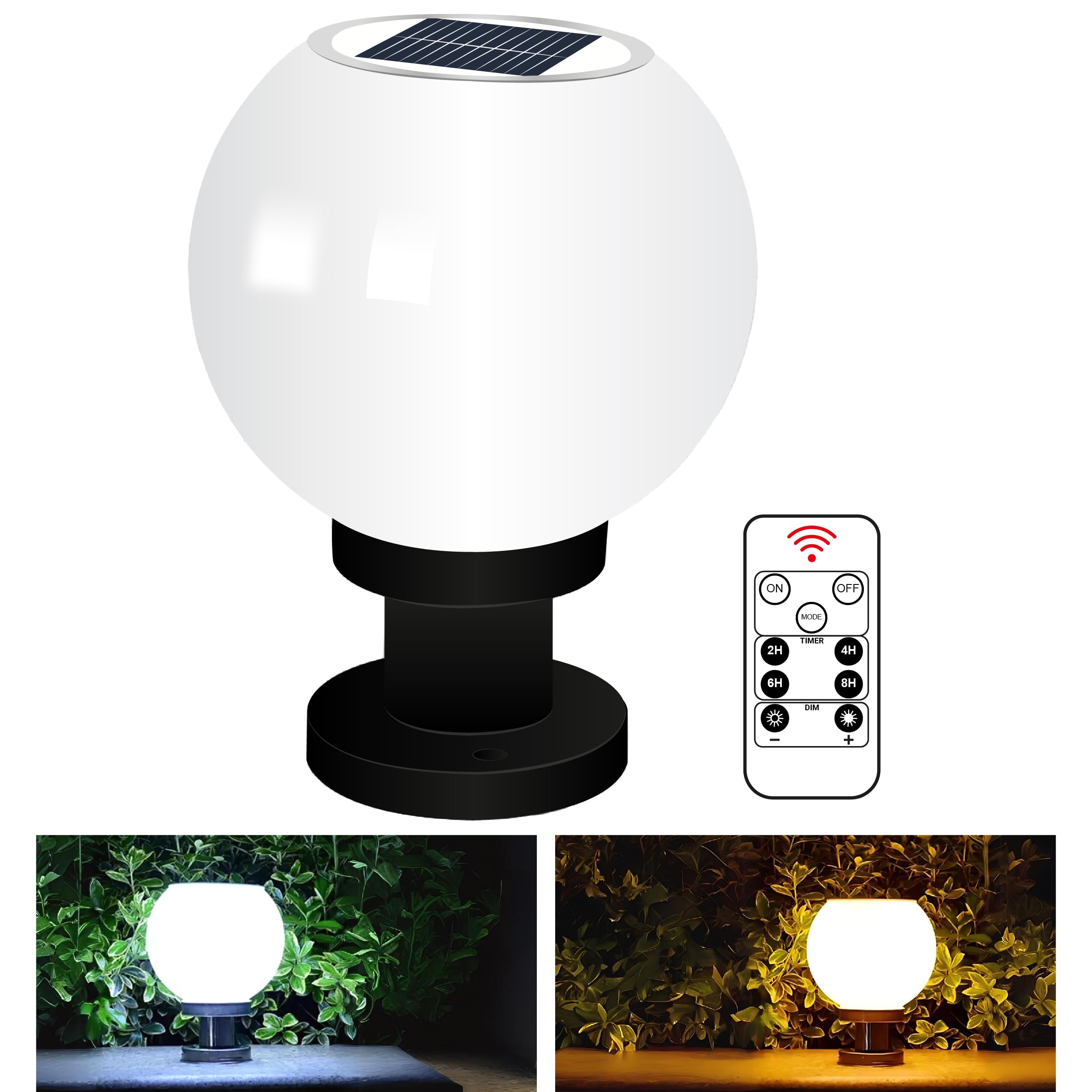 Epyz Solar Gate Pillar Light Outdoor 2 in 1 20cm with 20 LEDs, 7.2W Solar Panel, 2,000mAh Battery, Column Type of Lights, for Outdoor [ Cold White Light ](Plastic) (B098F744KY) Amazon Price History, Amazon Price Tracker