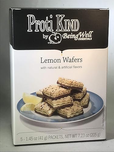 Proti Kind - Obleas de dieta con alto contenido de proteínas (limón)