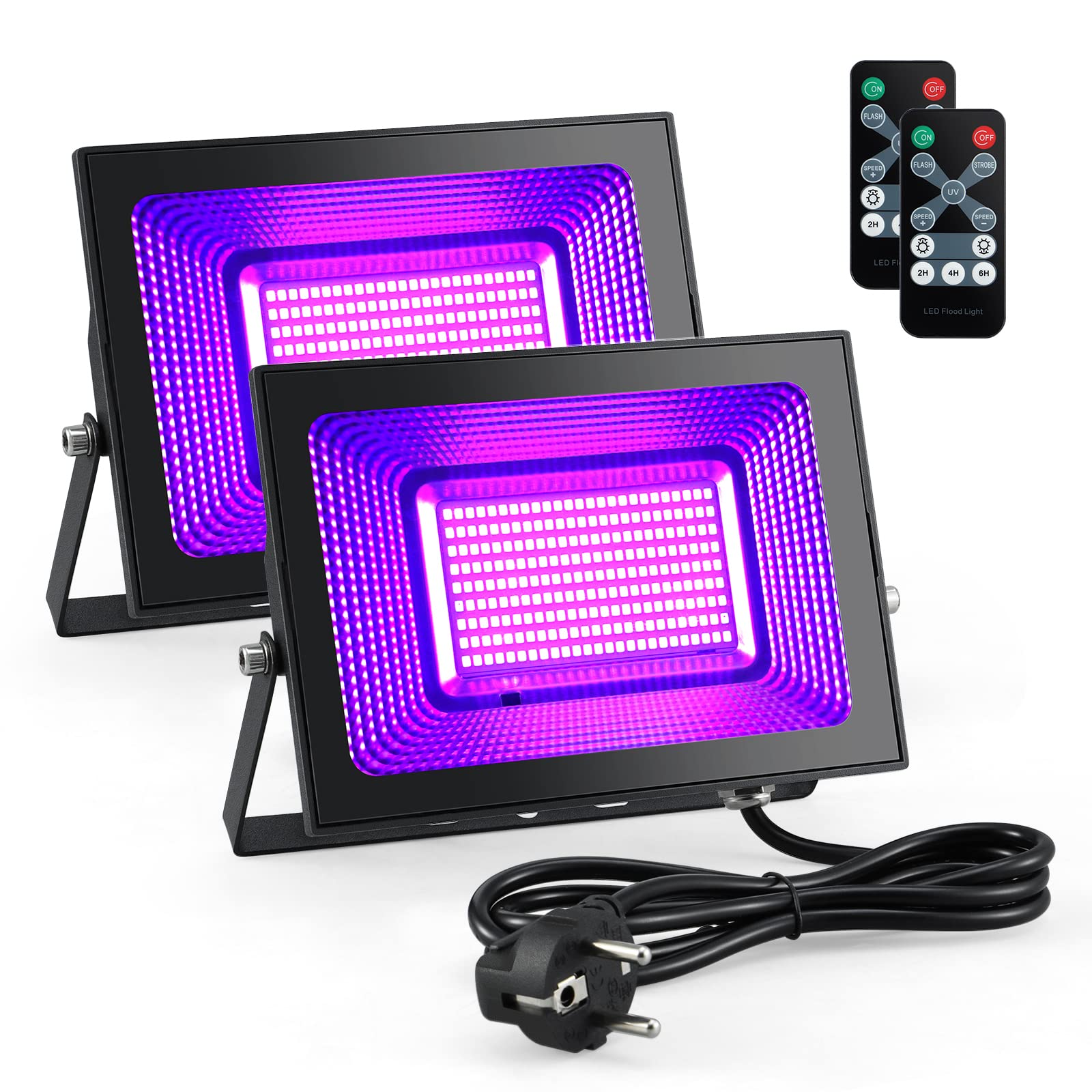 VAYALT 150W UV Schwarzlicht Strahler IP66 - LED UV Lampe Für Partys