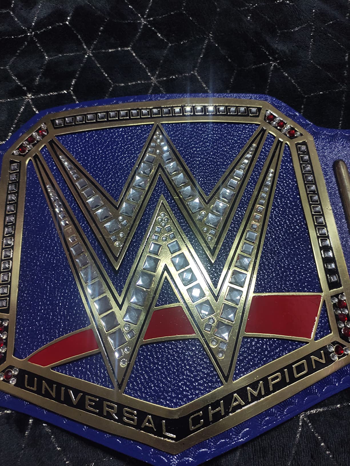 27/mo Finance AA Fitness Gear WWE Blue Universal World Heavyweight