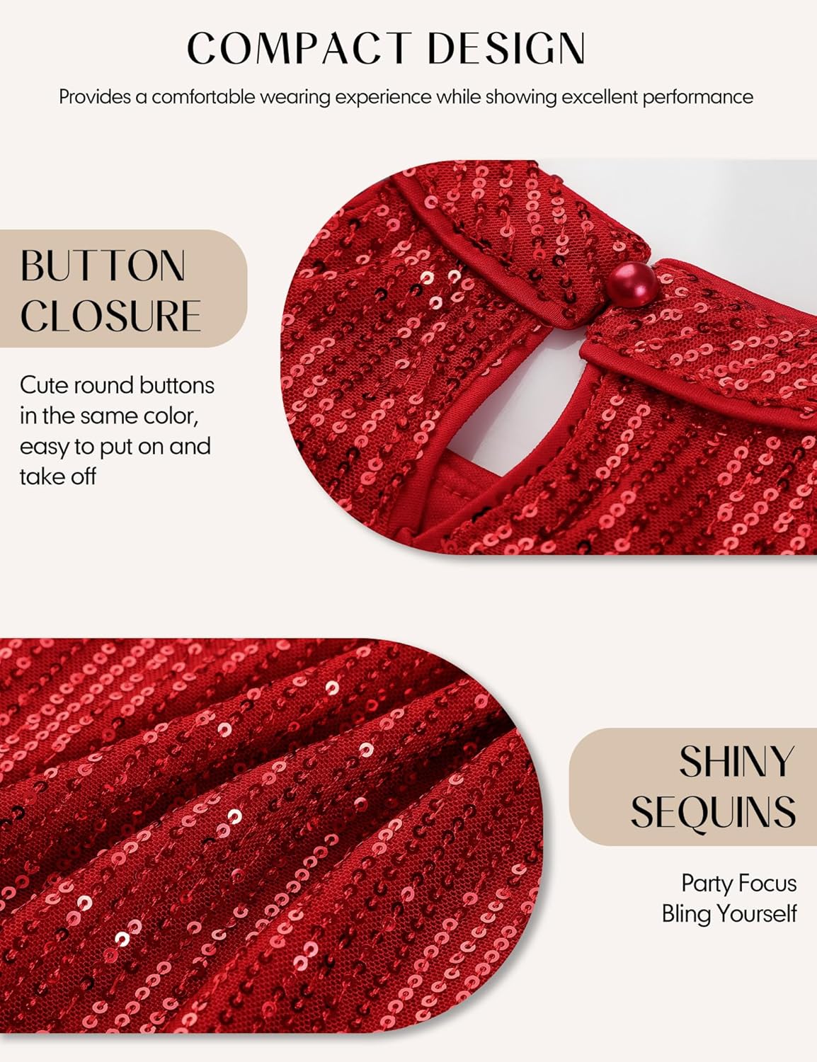 Aupuls Fringe Country Concert Outfits for Women Halter Sequin Tops Sparkly Western Top - Image 6