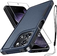 Vista 63 de RMOCR Funda compatible con Moto G 5G 2024, cuerpo completo, resistente, resistente, a prueba de golpes, con correa de cordón, protector de pantalla