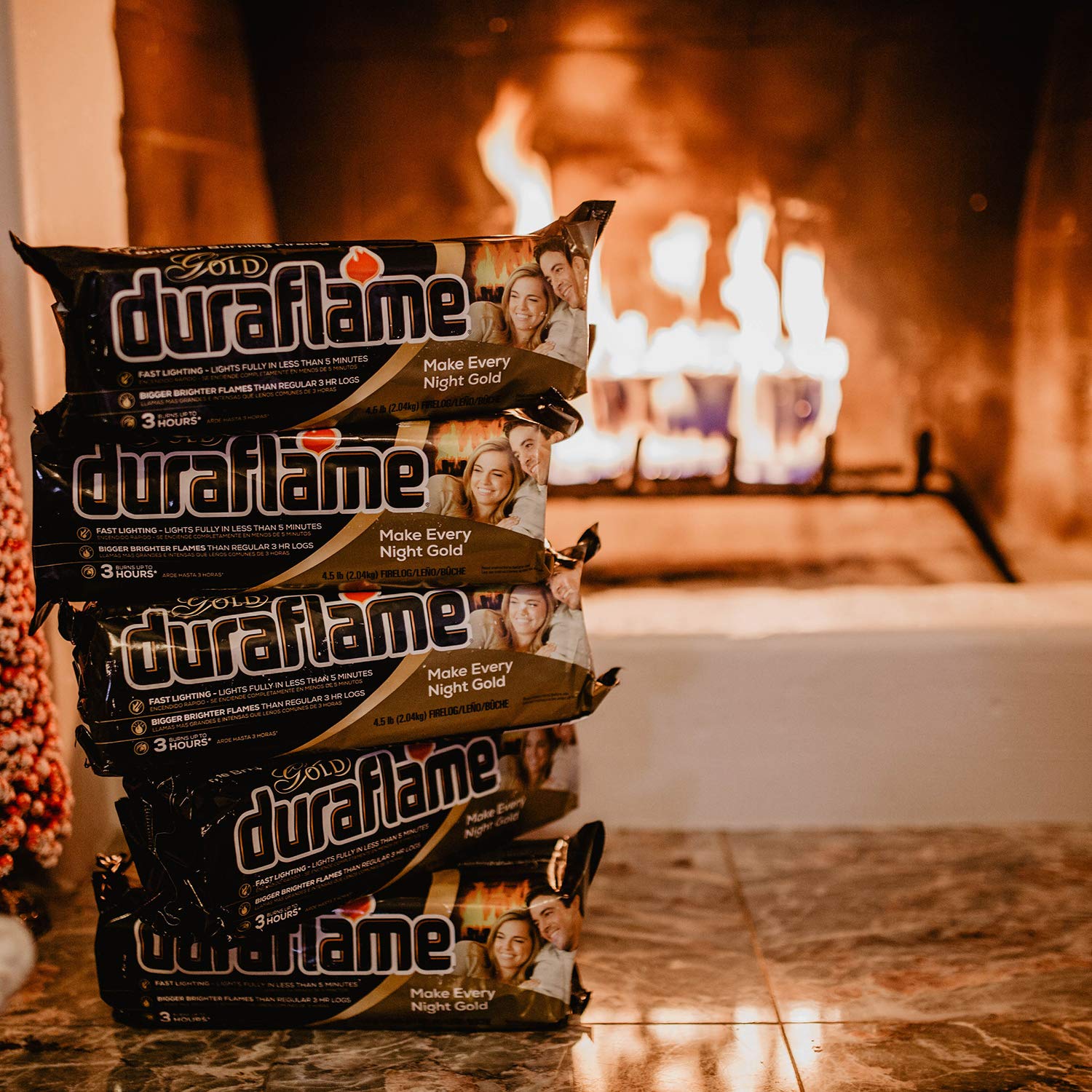 Amazon.com: Duraflame 04577 Firelog, 6 Count : Sports u0026 Outdoors