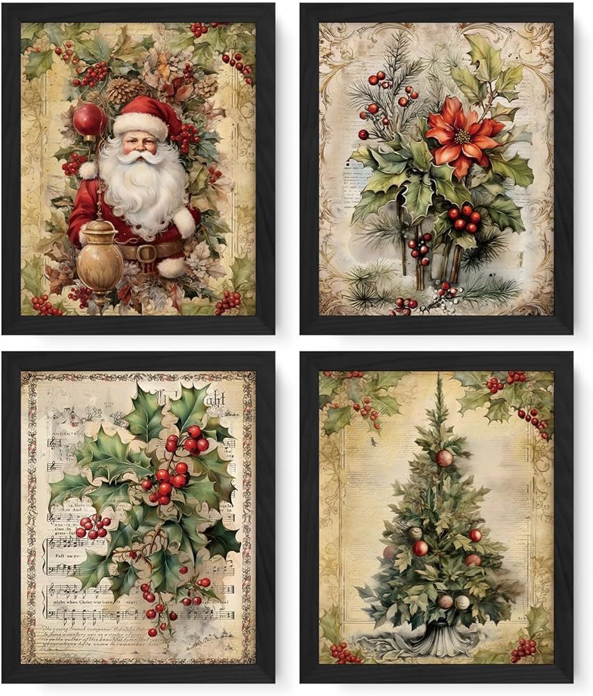 amazon-com-jxreq-vintage-christmas-wall-decor-vintage-christmas-prints-christmas-wall-decor-for-home-bedroom-living-room-office-christmas-santa-trees-wall-art-prints-set-of-4-8x10-unframed-posters-prints for Free Printable Vintage Christmas Pictures Amazon.com: JXREQ Vintage Christmas Wall Decor, Vintage Christmas Prints, Christmas Wall Decor for Home Bedroom Living Room Office, Christmas Santa Trees Wall Art Prints Set of 4, 8x10 Unframed: Posters & Prints for Free Printable Vintage Christmas Pictures