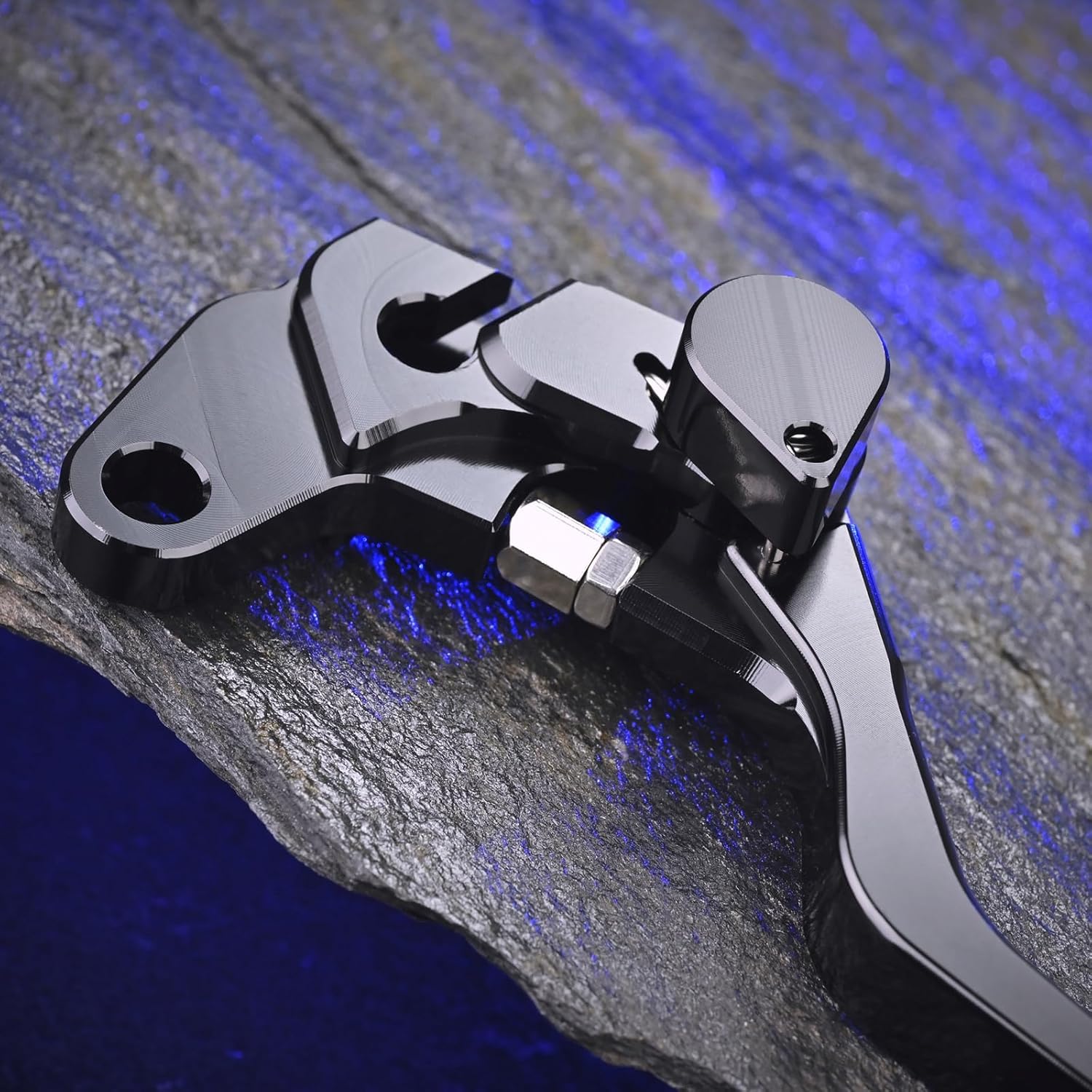 PAZO Dirt Bike Clutch Brake Levers Pivot Adjustable Replacement for KTM 300 SX XC-W, 500 EXC-F, 450 SX-F XC-F, 350 EXC-F SX-F, 250 SX-F XC-W 2014-2026, Gloss Black with 3 Color Pins