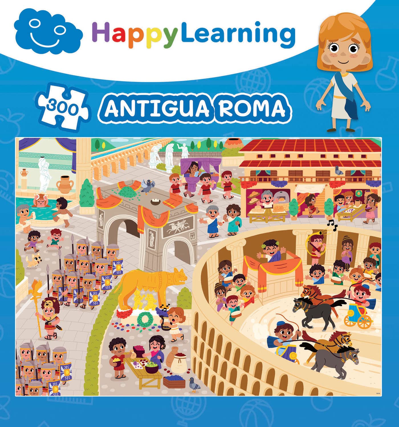 Puzzle De Ciudad Antigua 300 Piezas | Rompecabezas De 40x28 Cm Para Adultos Y Niños | Regalo Y Decoración | Incluye Póster | Alivia El Estrés
