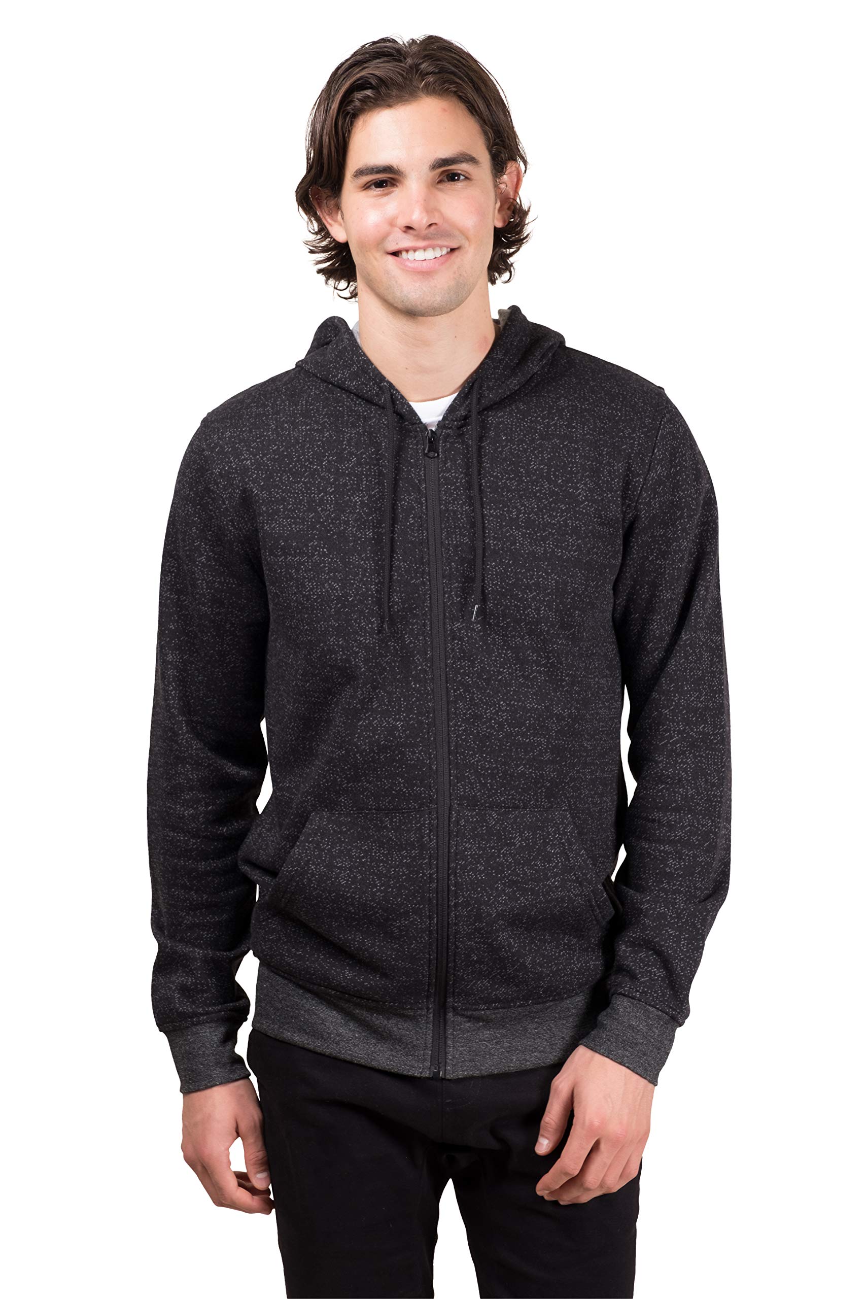 BROOKLYN ATHLETICSMen's Fleece Hoodie Full Zip Active Hooded Sweatshirt Hooded Sweatshirt