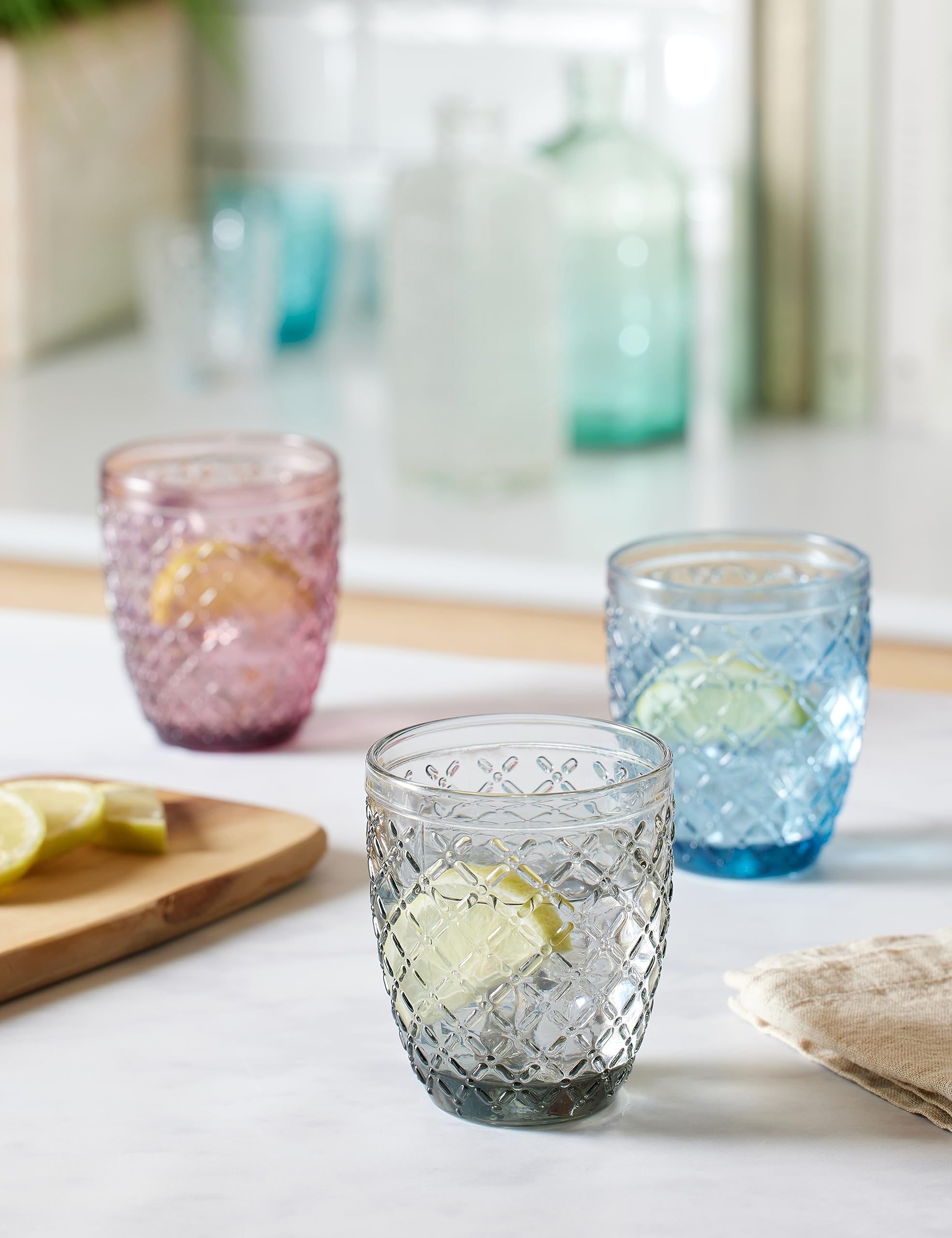 Castle Set 6 Wassergläser 350 ml aus Glas