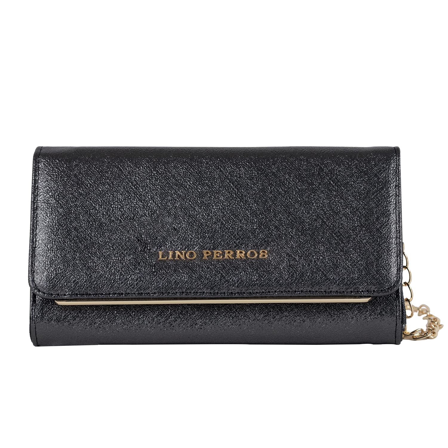 Lino Perros Women Black Coloured Sling Bag (B09K3RCWQG) Amazon Price History, Amazon Price Tracker