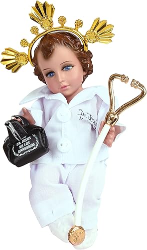 A&C Quinceañeras and More Nino Dios Doctor, Trajecito Nino Dios Doctor Baby Jesus outfit baby jesus clothes (50 cm)