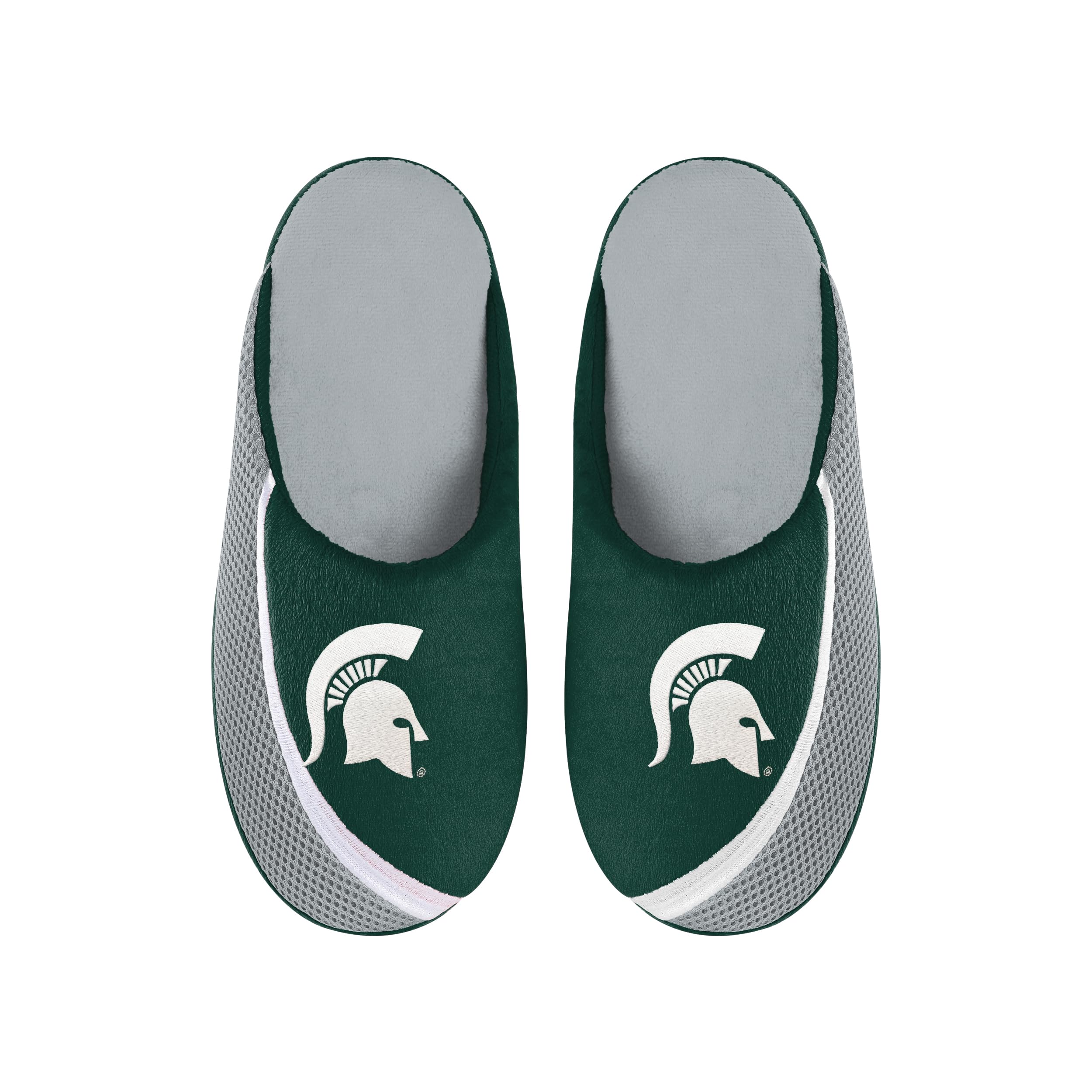FOCO Men's NCAA 2022 Big Logo Color Edge Slipper