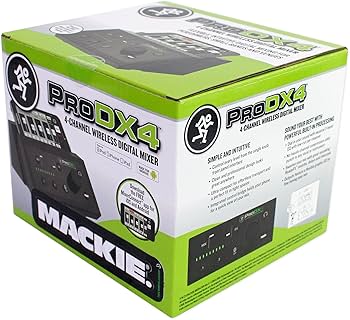 Mackie ProDX4 4-Channel Wireless Digital Mixer : Amazon.in