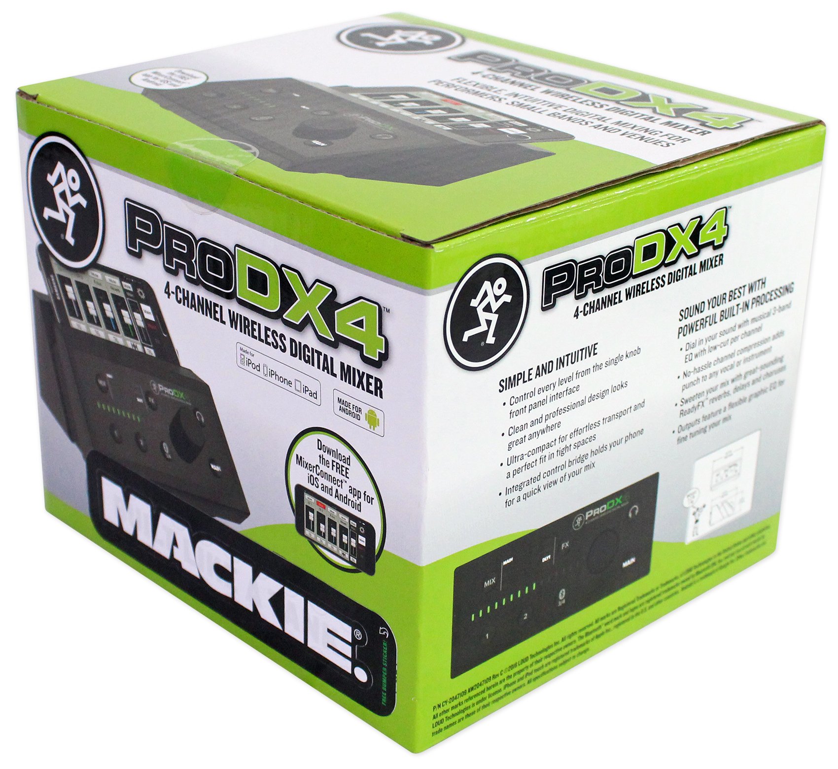 Mackie ProDX4 4-Channel Wireless Digital Mixer : Amazon.in