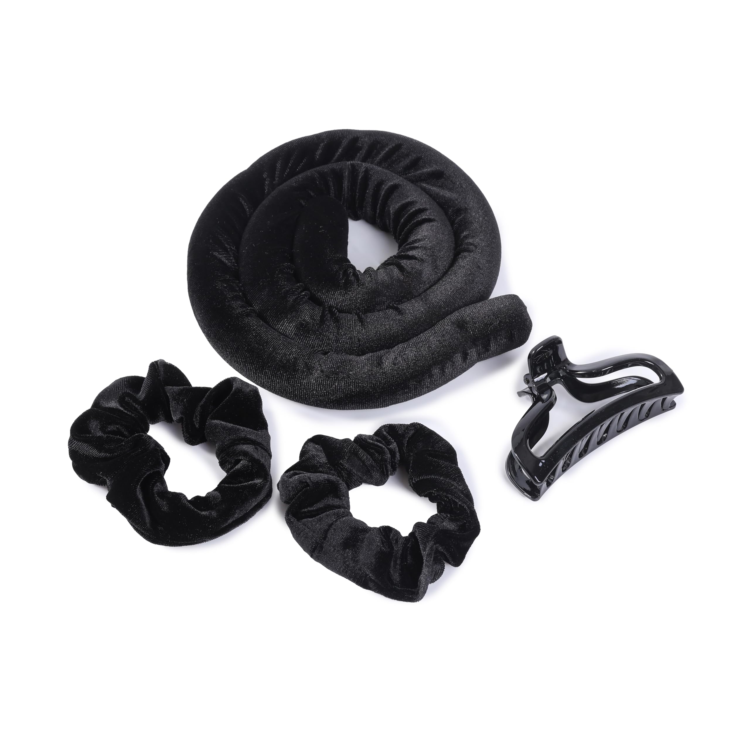 SISTER YOUNG Lisa Hair Rollers Without Heat - Hair Rollers for Overnight Curls (Black)