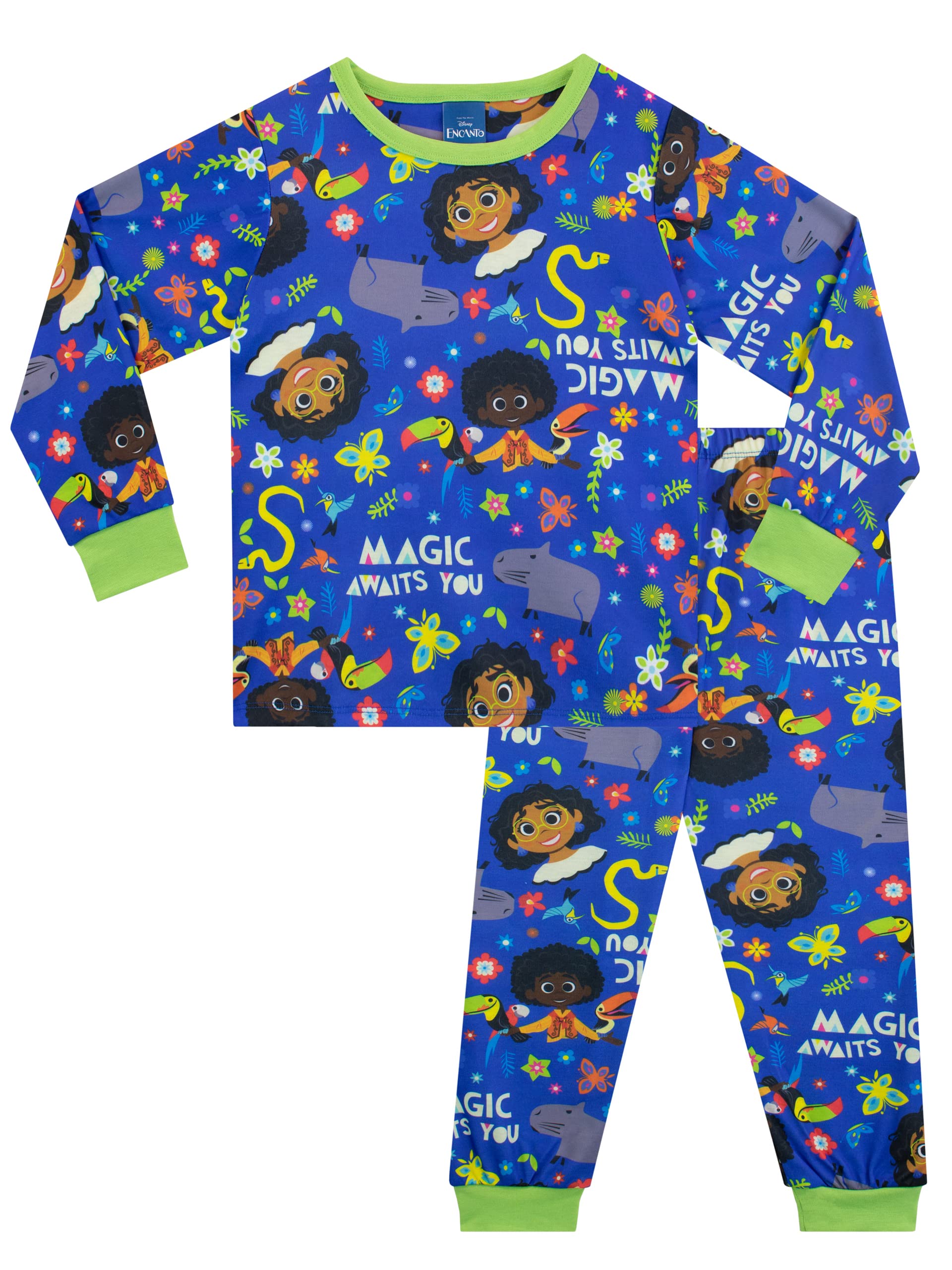 Disney Boys Blue Encanto Pyjamas Mirabel And Antonio 7-8 Years