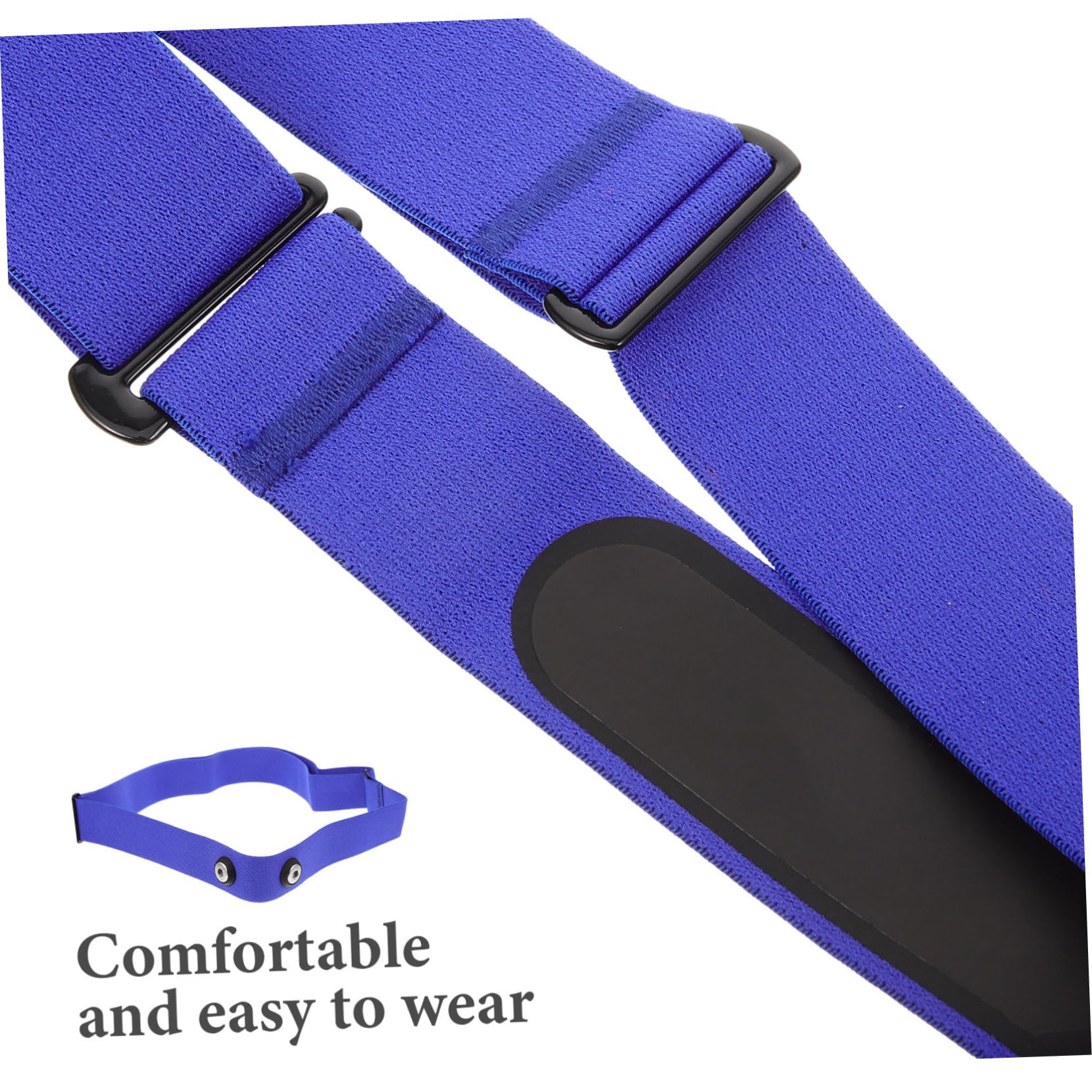 WHAMVOX Monitor Fixing Chest Strap Elastic Replacement Belt for Monitoring Lightweight and Comfortable Design for Running and Cycling for and Fitness Enthusiasts