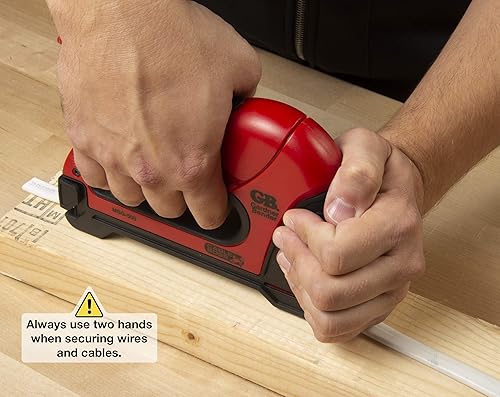 Vista 22 de Gardner Bender MPS-2080 - Grapa pequeña de alambre y cable 5/16 por paquete, 461166, paquete de 250, azul