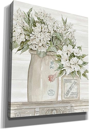 Miniatura 2 de Epic Graffiti 'Floral Country Crocks' de Cindy Jacobs, arte de pared en lienzo, 20 x 24 pulgadas