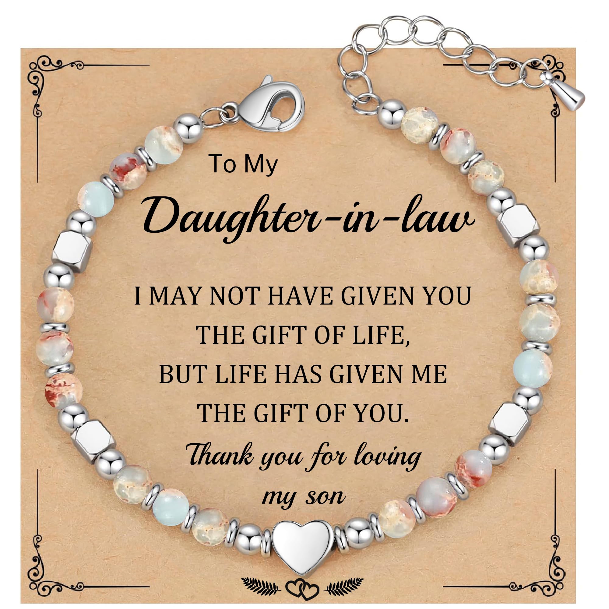 Best Friend Bracelet Gifts for Women Sister Bestie, Christmas Gift for Teens Mom Daughter Granddaughter Birthday Gift for Her Stocking Stuffers