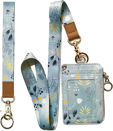 Miniatura 50 de Soporte para tarjetas de identificación negro con cordón, soporte vertical de piel sintética para tarjetas de identificación con 1 ventana de Negro