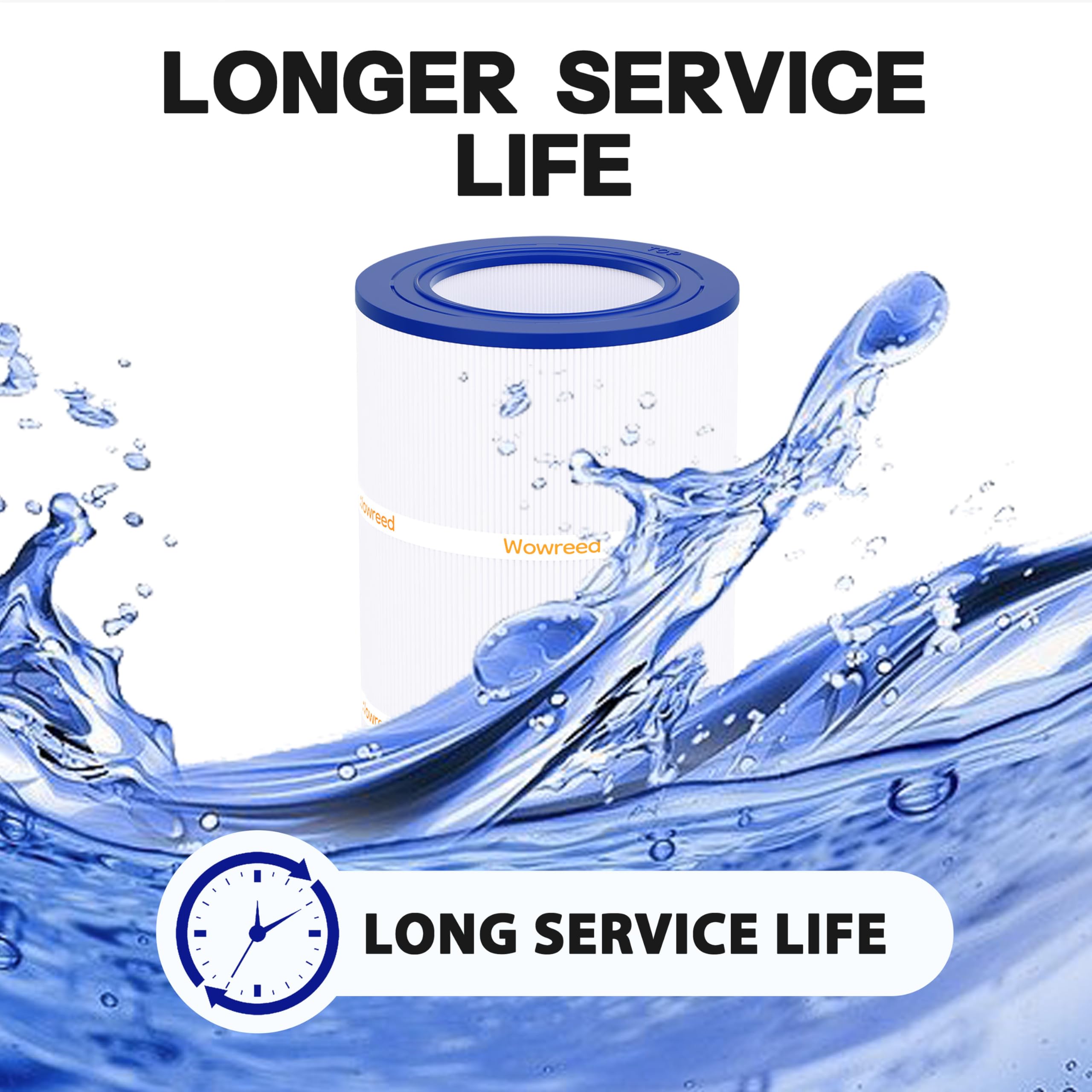 Pool Filter Compatible with PAP75, Clean&Clear CC75, CC75, C-9407, FC-0685, SP75, 59054100,1 PackF