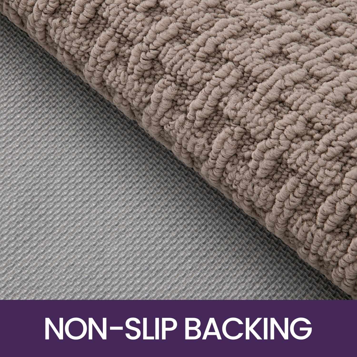 DEXI Dirt Trapper Deurmat, 80 x 120 cm, antislip, voor binnen en buiten, zachte entreemat, super absorberend, machine, wasbare barrièremat, bruin