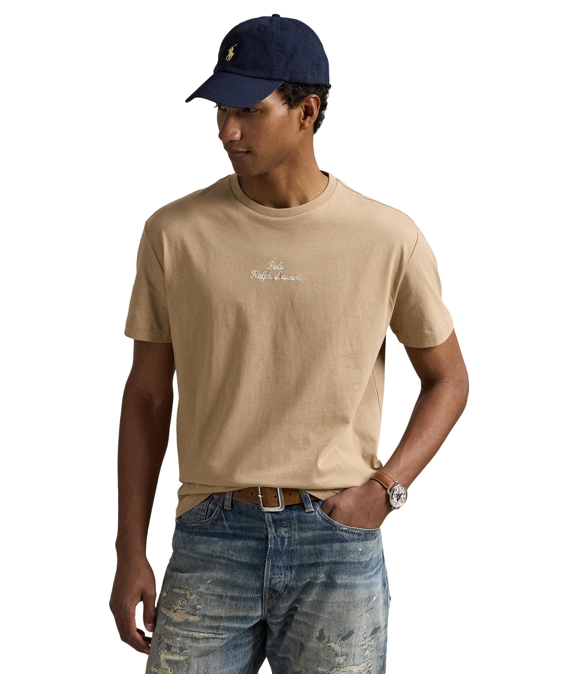Classic Fit Logo Jersey T-Shirt