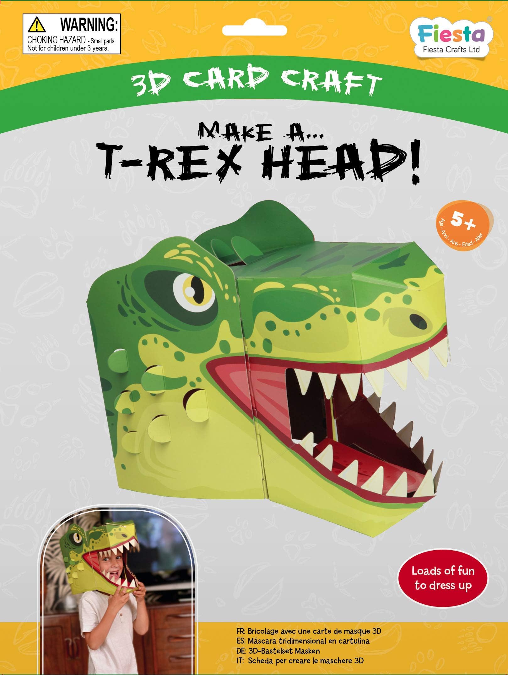 Make A T-Rex Wood & Clay Kit