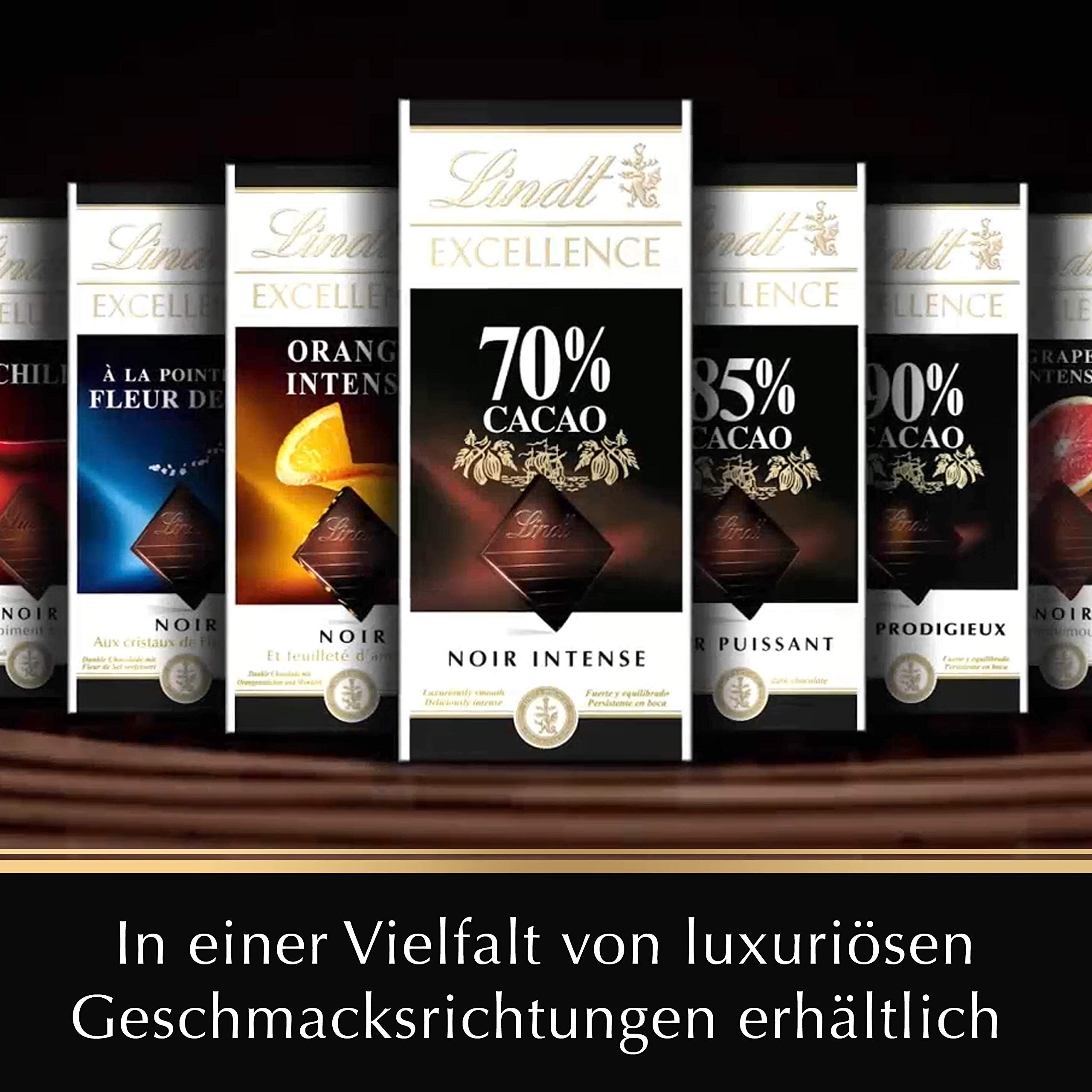 Lindt & Sprüngli Excellence 99%, 9er Pack (9 x 50 g)