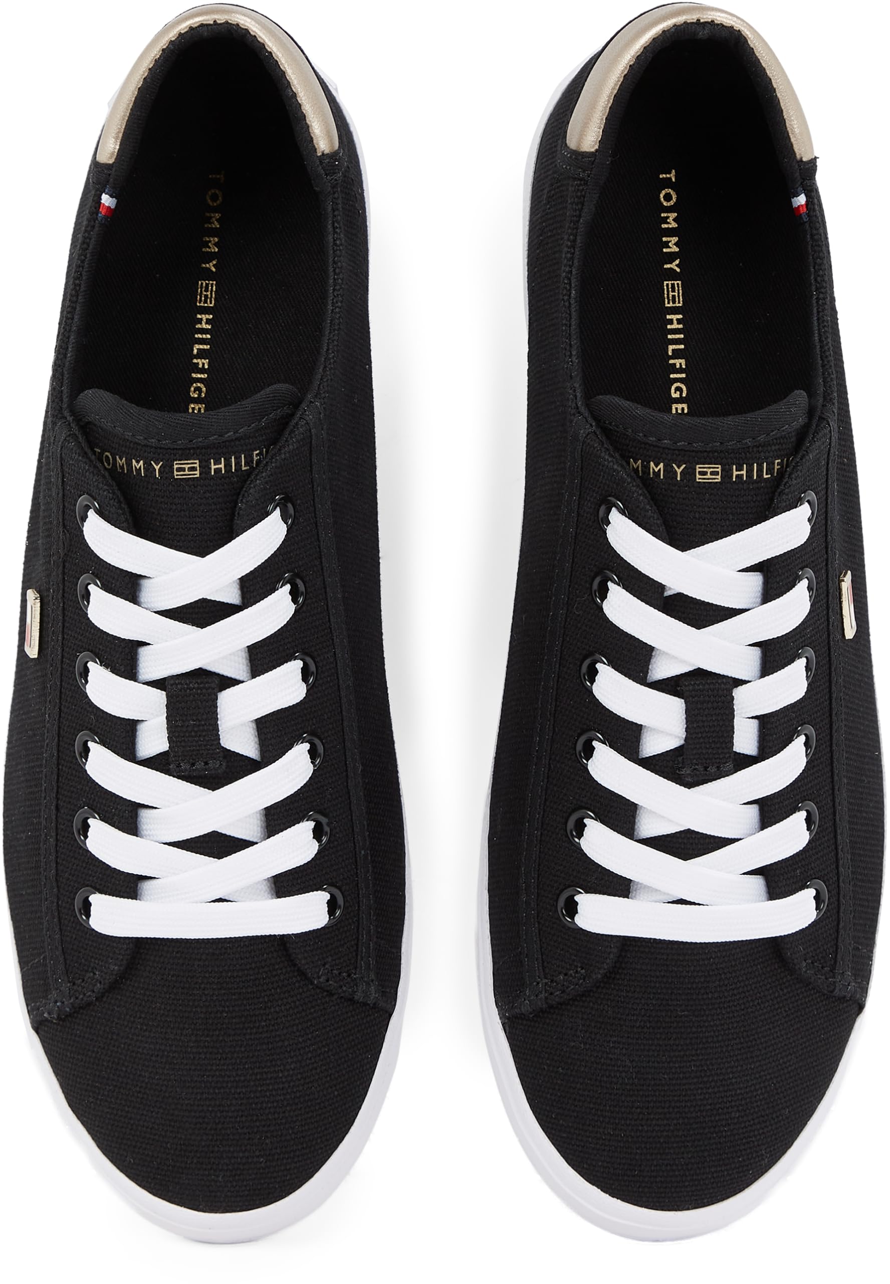 Tommy Hilfiger Vulc Canvas Lace Up Sneaker Fw0fw08647, Sneaker Donna