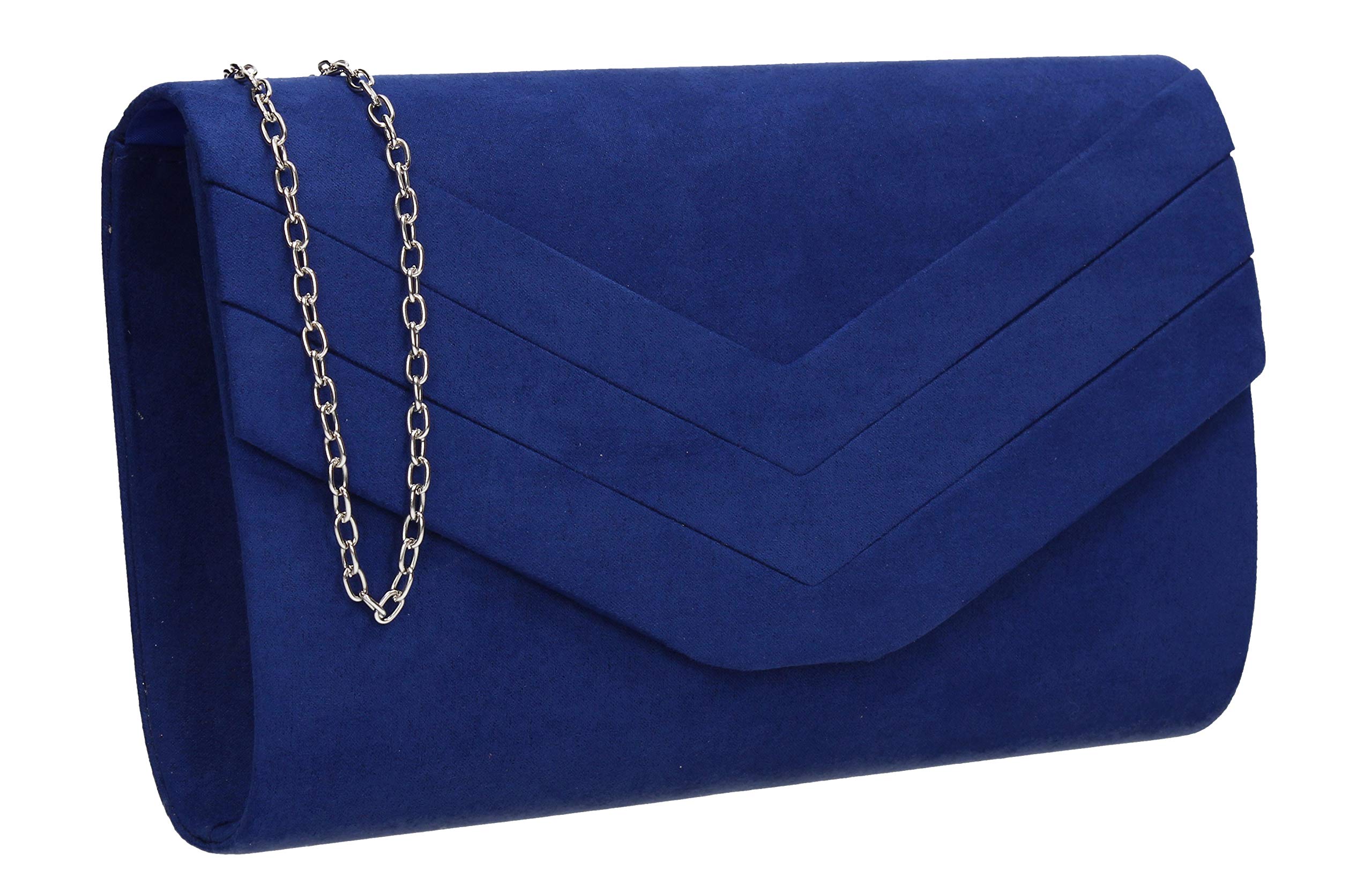 SWANKYSWANS Women's Olie Faux Suede Envelope Clutch