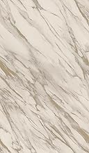 Rasch Papier peint 200133 - Papier peint clair aspect marbre - Beige et doré - 10,05 x 0,53 m (L x l)