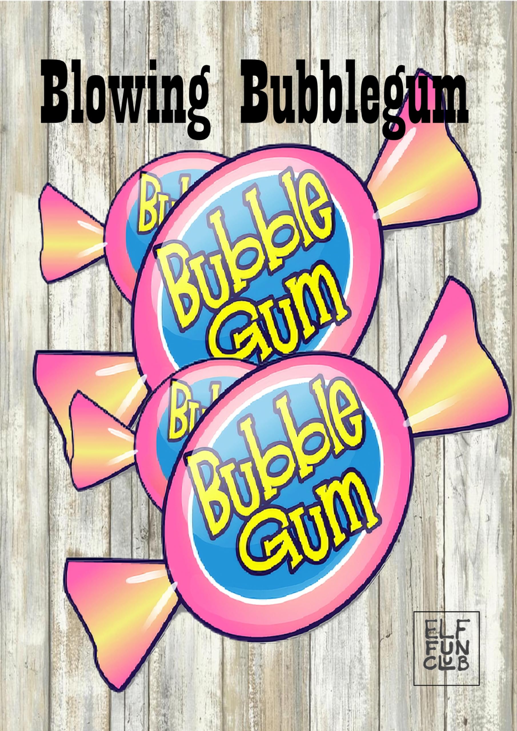 Elf Props - Bubble Gum Blowing Props Ideas Joke Christmas Decoration