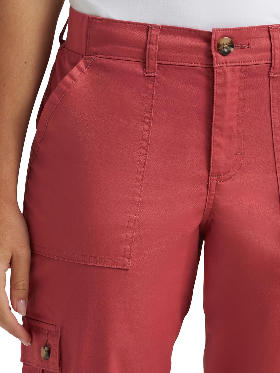 Lee Women's Ultra Lux Comfort with Flex-to-Go Cargo Capri Pant