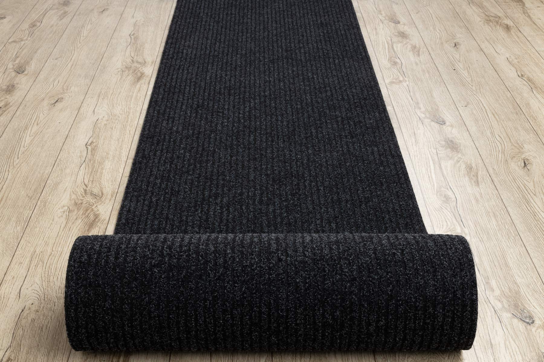rugsx Zerbino GIN antiscivolo interno esterno antracite 80x120 cm