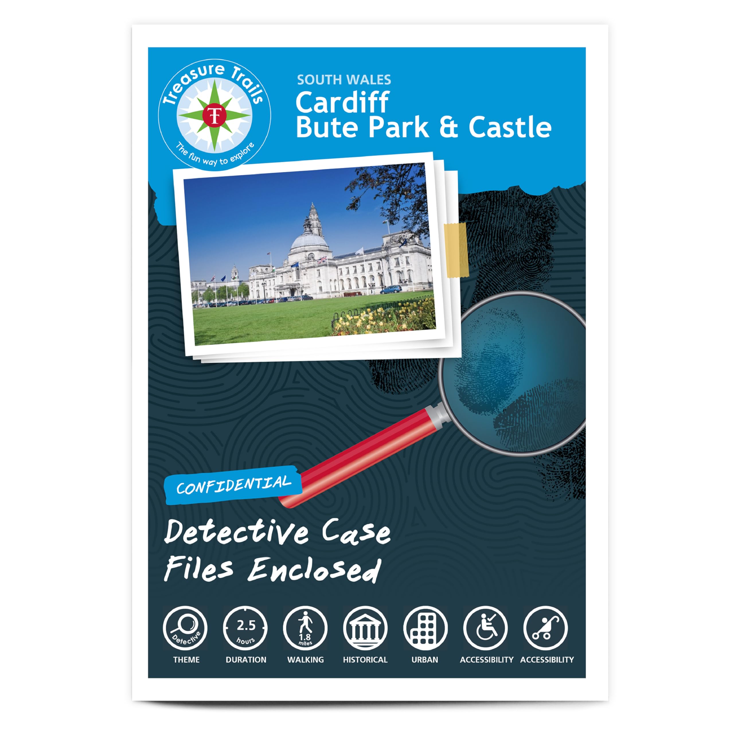 Treasure Trails - Cardiff Treasure Hunt - Group and Solo Fun - Welsh Histoy