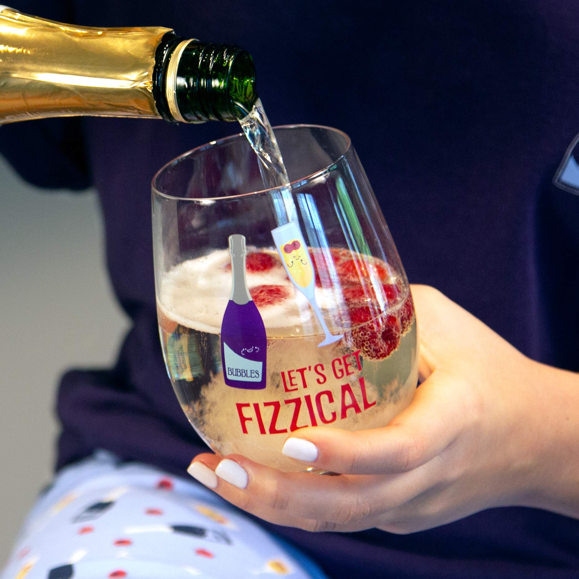 Amazon | Pavilion Gift Company 74987 Let's Get Fizzical シャンパン