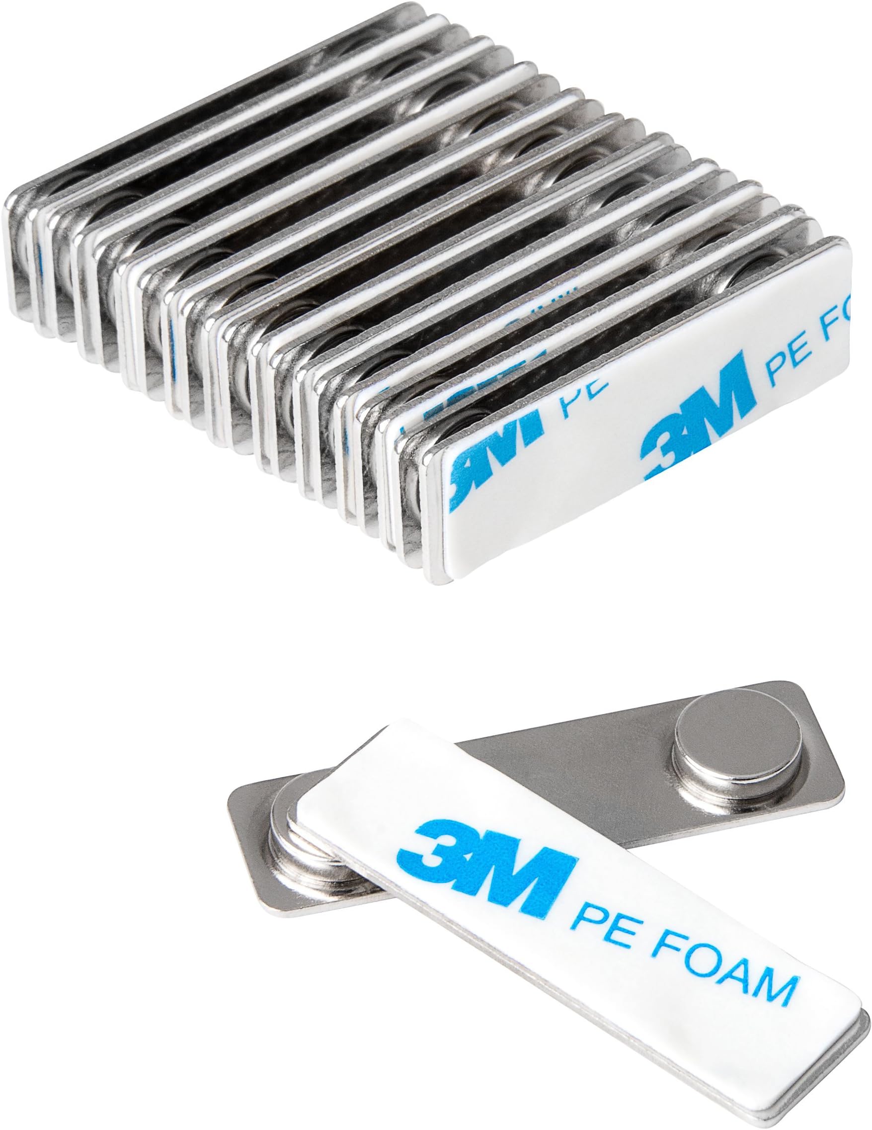 totalElement 10 Magnetic Name Badge ID Holders