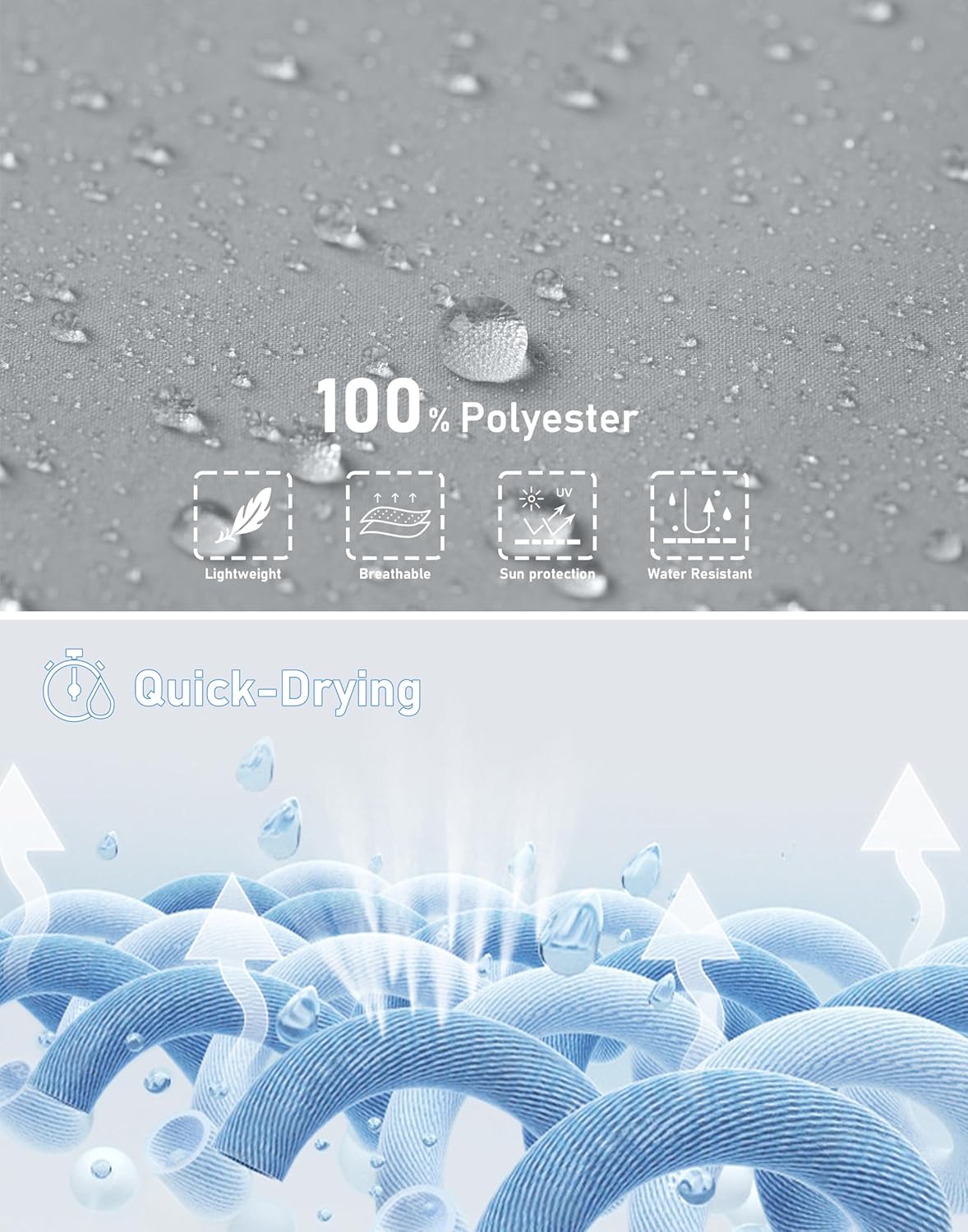 Men's Swim Trunks No Liner 9" Board Shorts Quick Dry Bathing Suit Swimming Beach Shorts for Men with 3 Pockets - Image 6