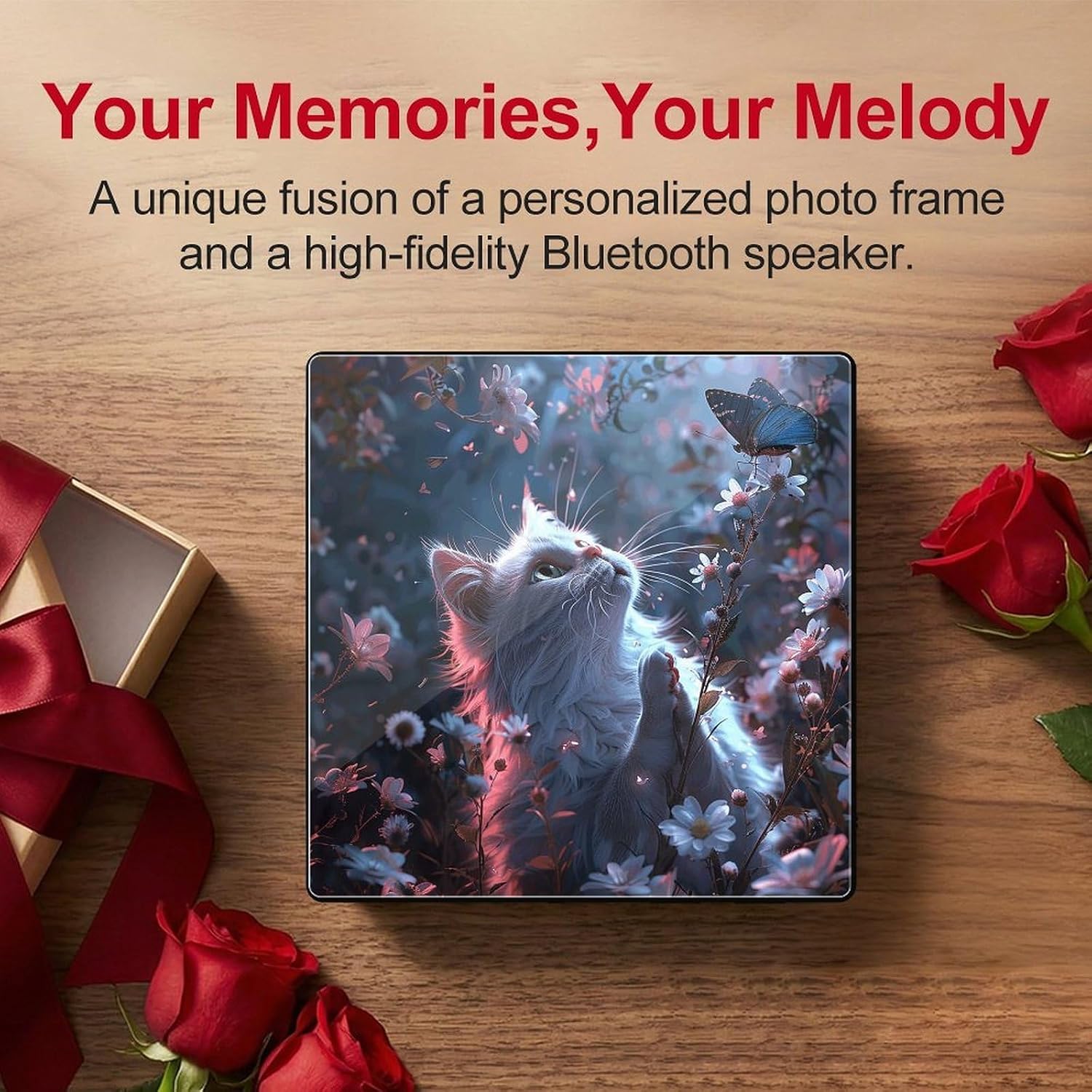 Music Refrigerator Magnets, Built-in Music Player, Personalized image 5