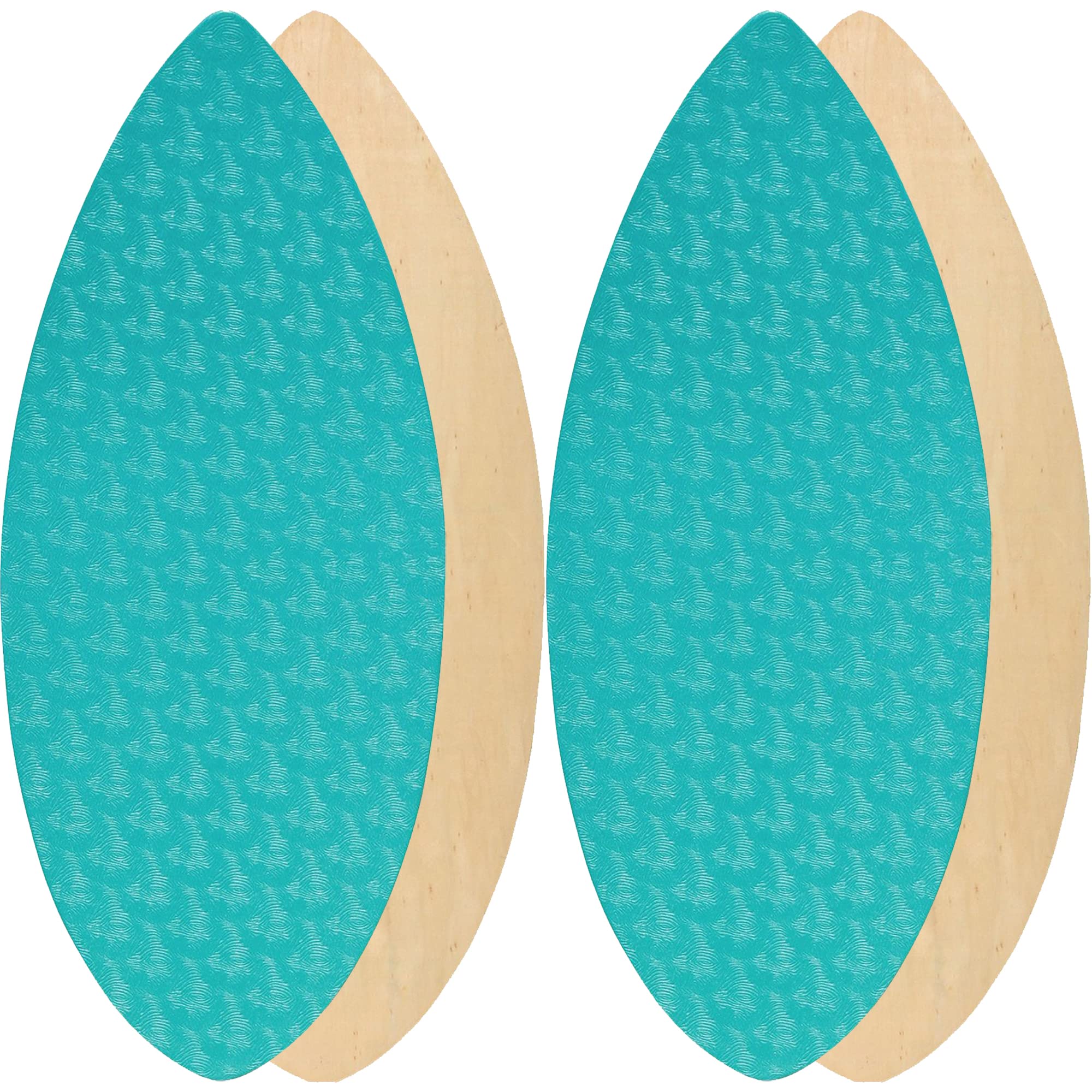 South Bay Board Co. - 41" / 36” Skipper Skimboard - Beginners Skim Board for Kids - Durable, Lightweight Wood Body with Wax-Free Textured Foam Top Deck - Performance Tear Drop Shape