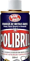 Polidor de Metais Finos 200ml, Polibril