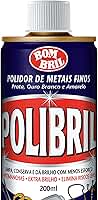Polidor de Metais Finos 200ml, Polibril