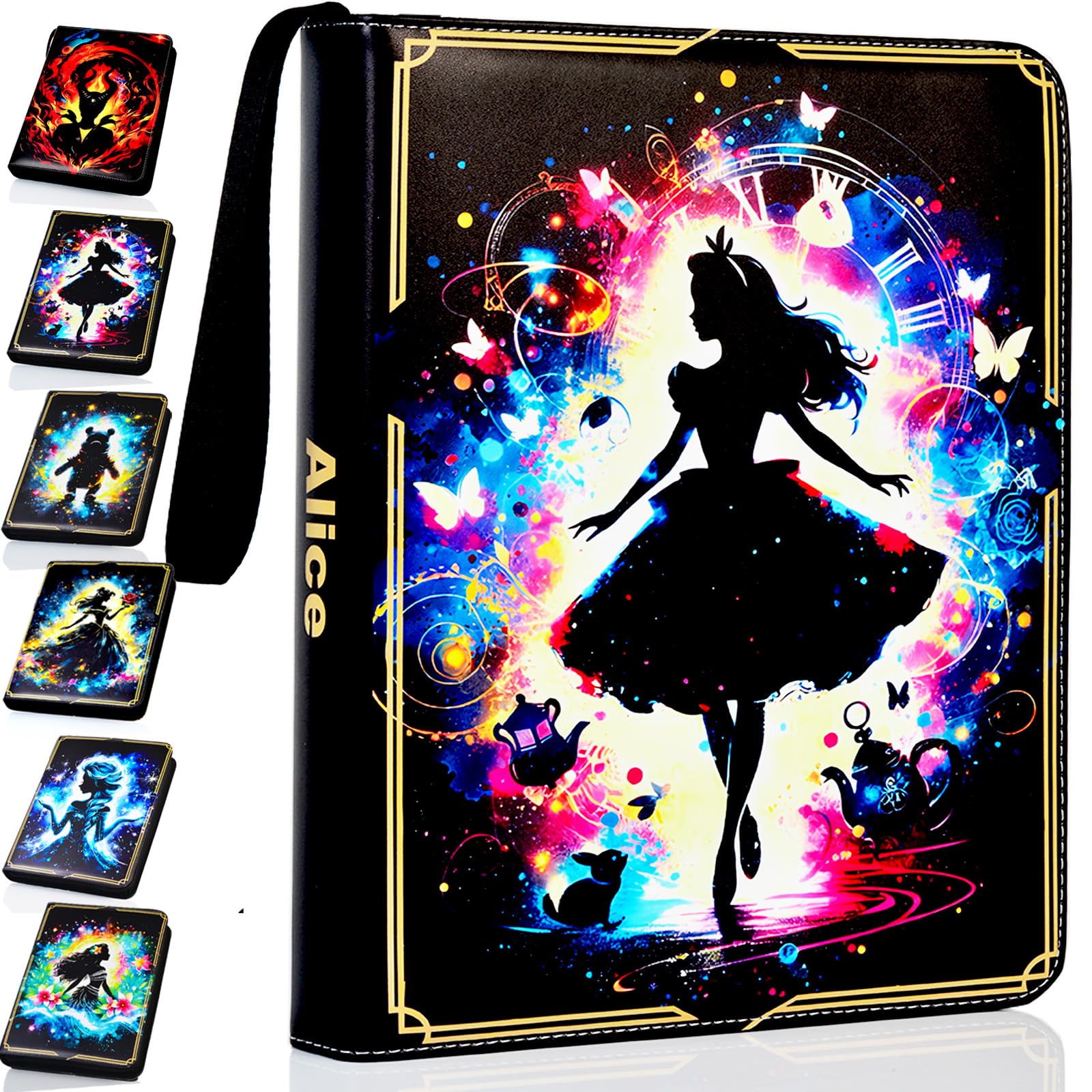 Amazon.com: KarlyPro Trading Binder Compatible with Lorcana Cards