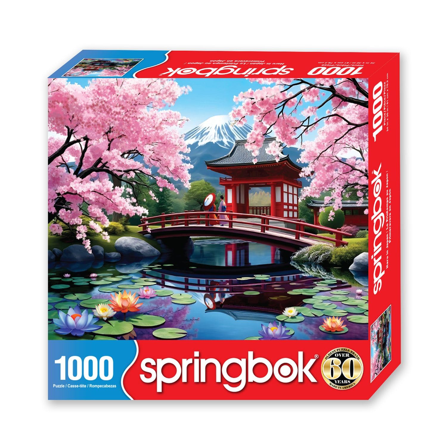 springbok 1000ピース ジグソーパズル Amazon.com: Springbok Haru in Japan 1000 Piece Jigsaw Puzzle for