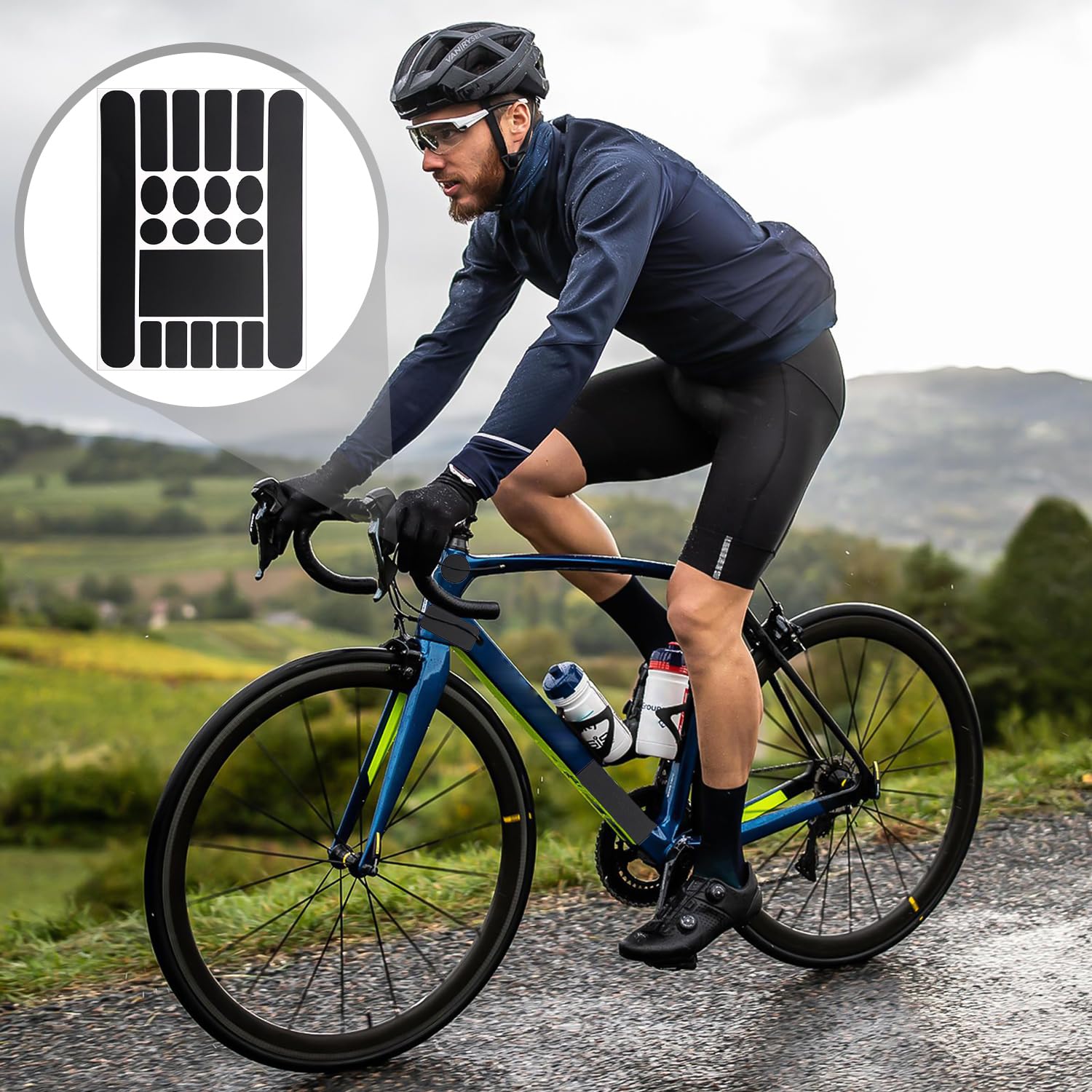 Bicicletta Con Vernice Nera Opaca All'aperto | Foto Gratis - Foto 5