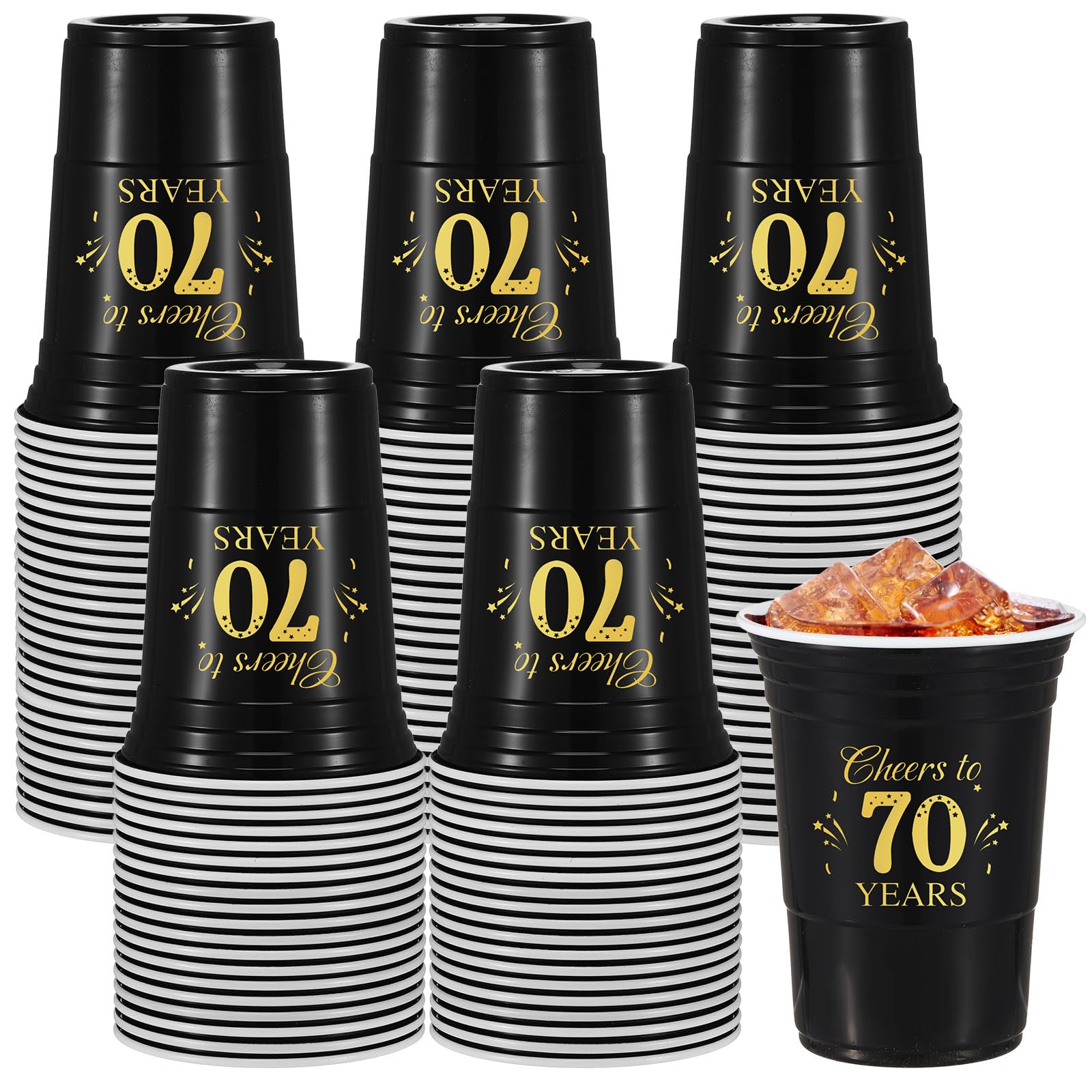 Ziliny 50-Pack 16 oz Cups